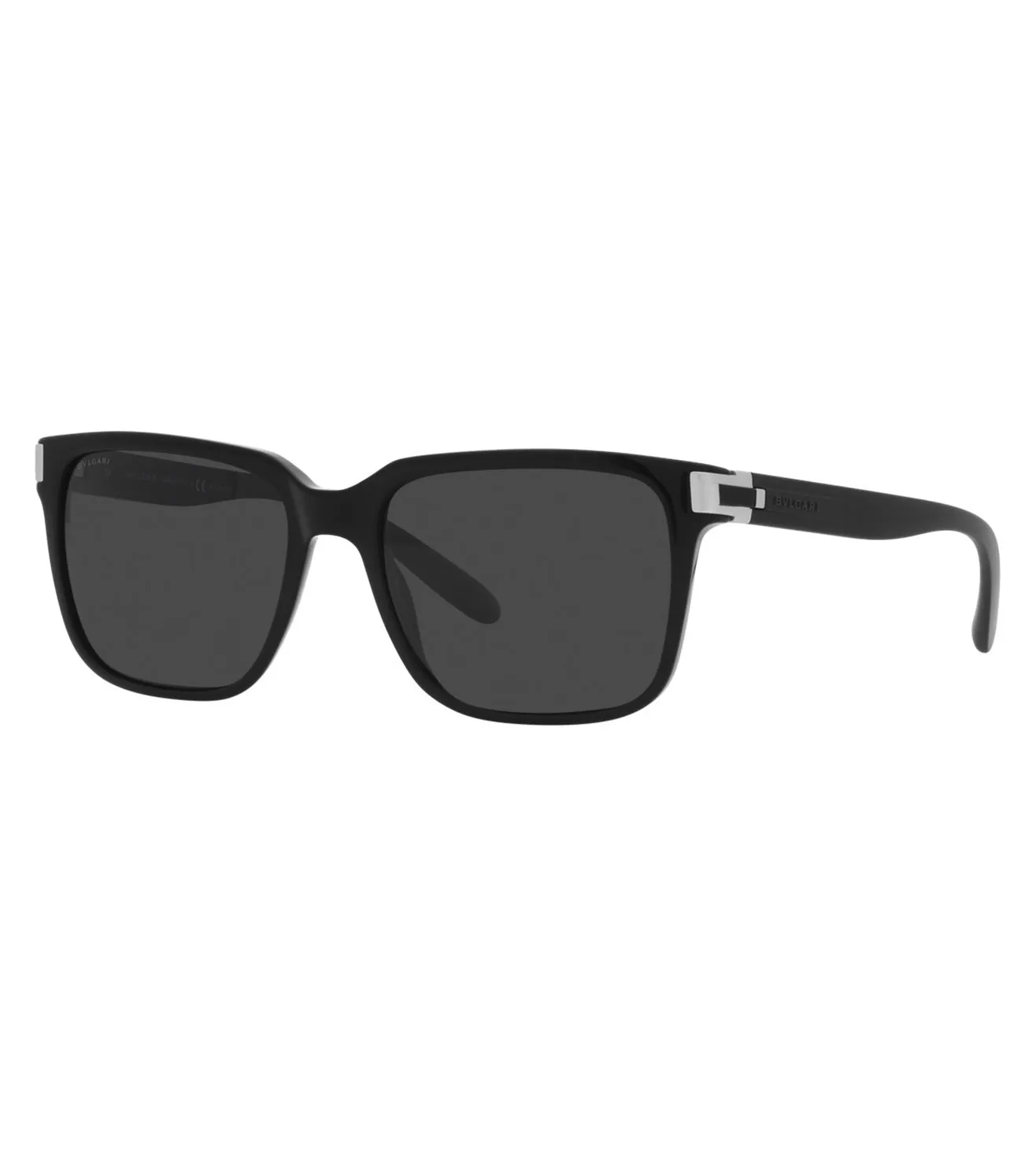 Bvlgari Men's Black Square Sunglasses