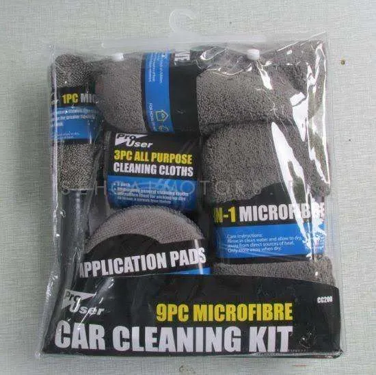 Car Wash Bundle Microfiber Kit - 9 Pcs - Detailing Products