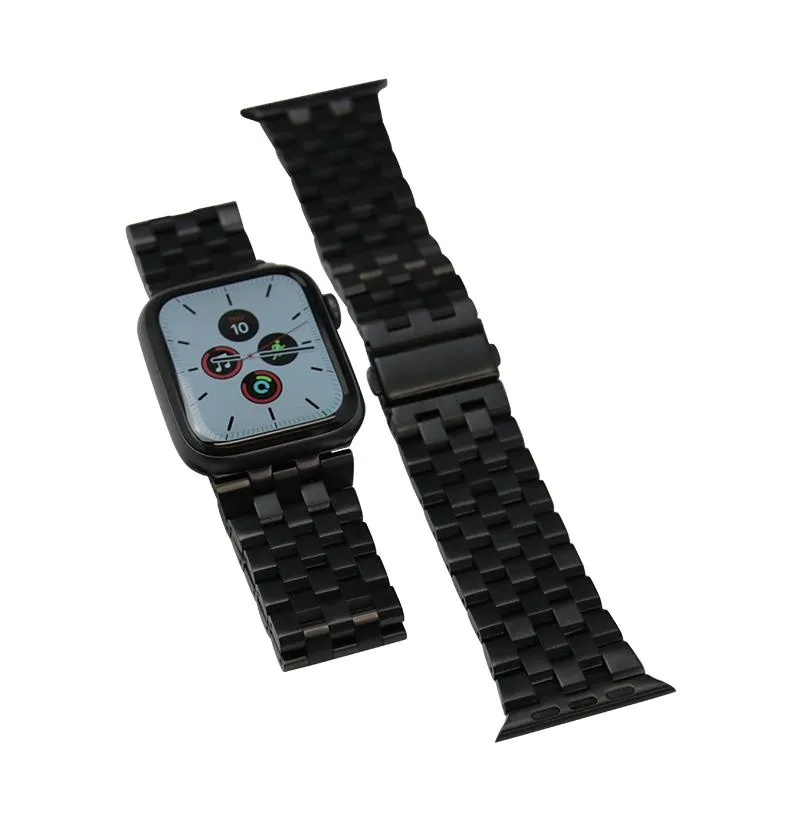 Carbon Steel Apple Watch Band (SERIES 1-6 & SE)