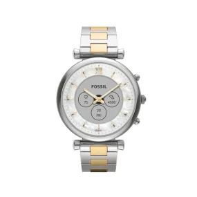 Carlie Gen 6 Hybrid Smartwatch Two-Tone Stainless Steel