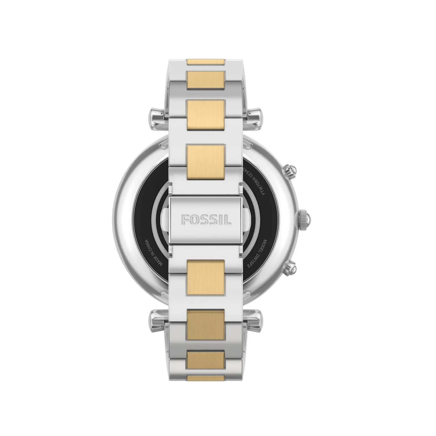 Carlie Gen 6 Hybrid Smartwatch Two-Tone Stainless Steel