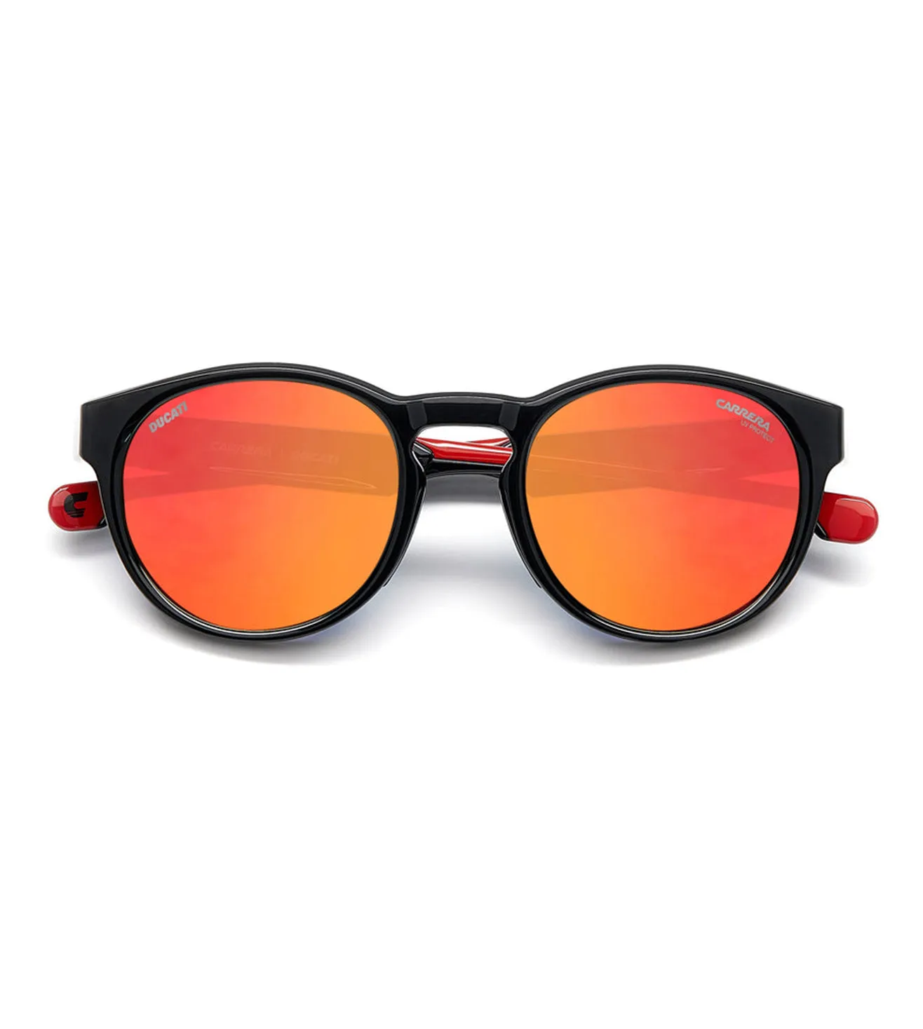 Carrera Ducati Men's Red Round Sunglasses