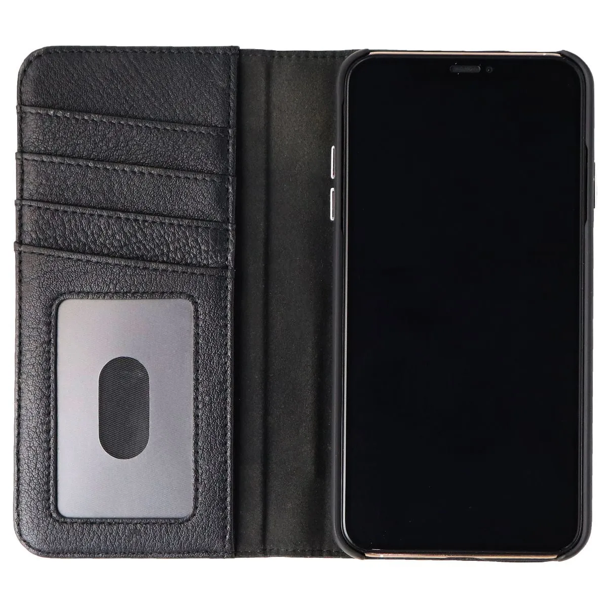 Case-Mate Wallet Folio Case for Apple iPhone XS Max - Black (With Button Covers)