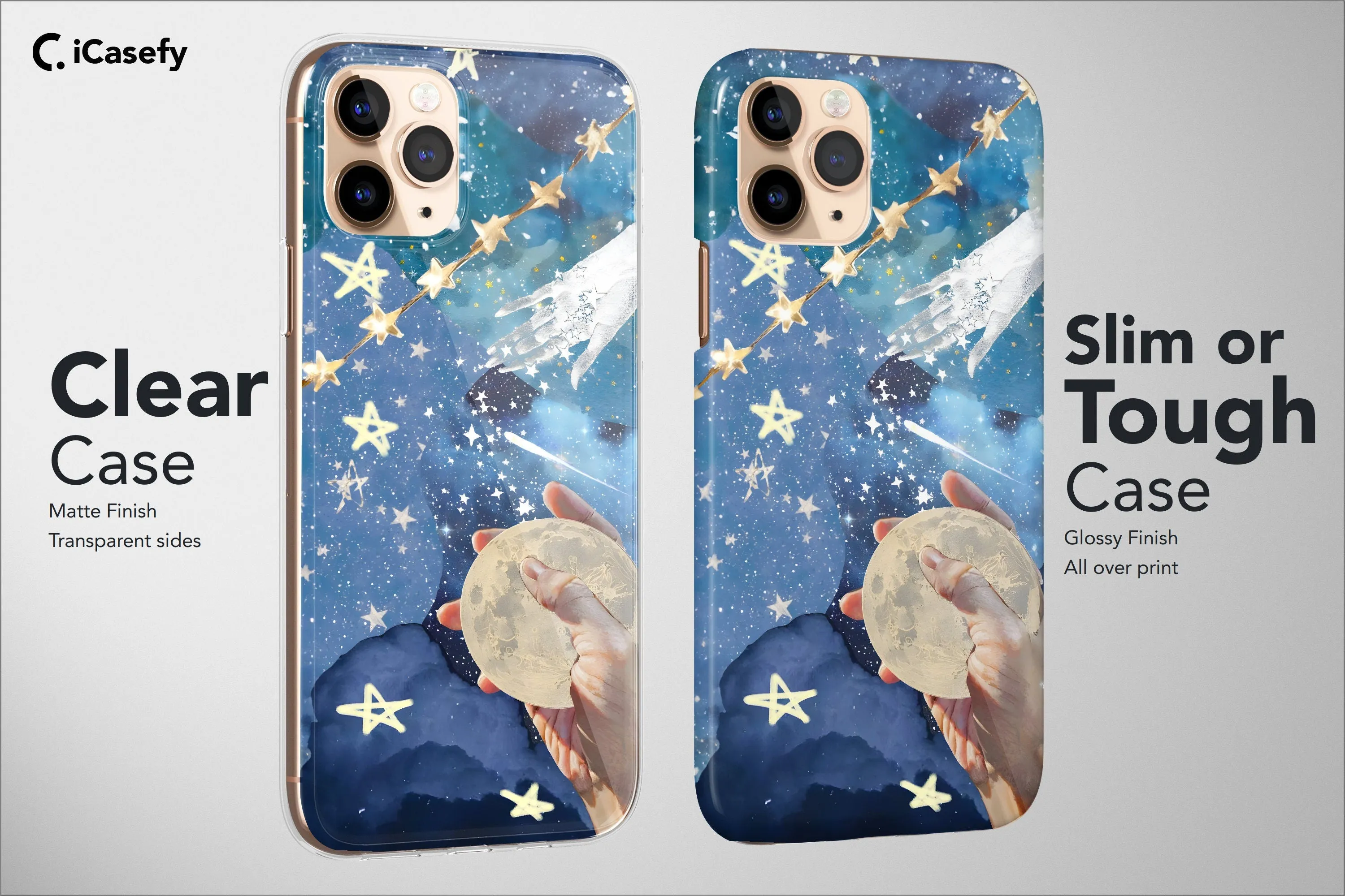 Celestial Phone Case Ocean Magic Moon Aesthetic Cover