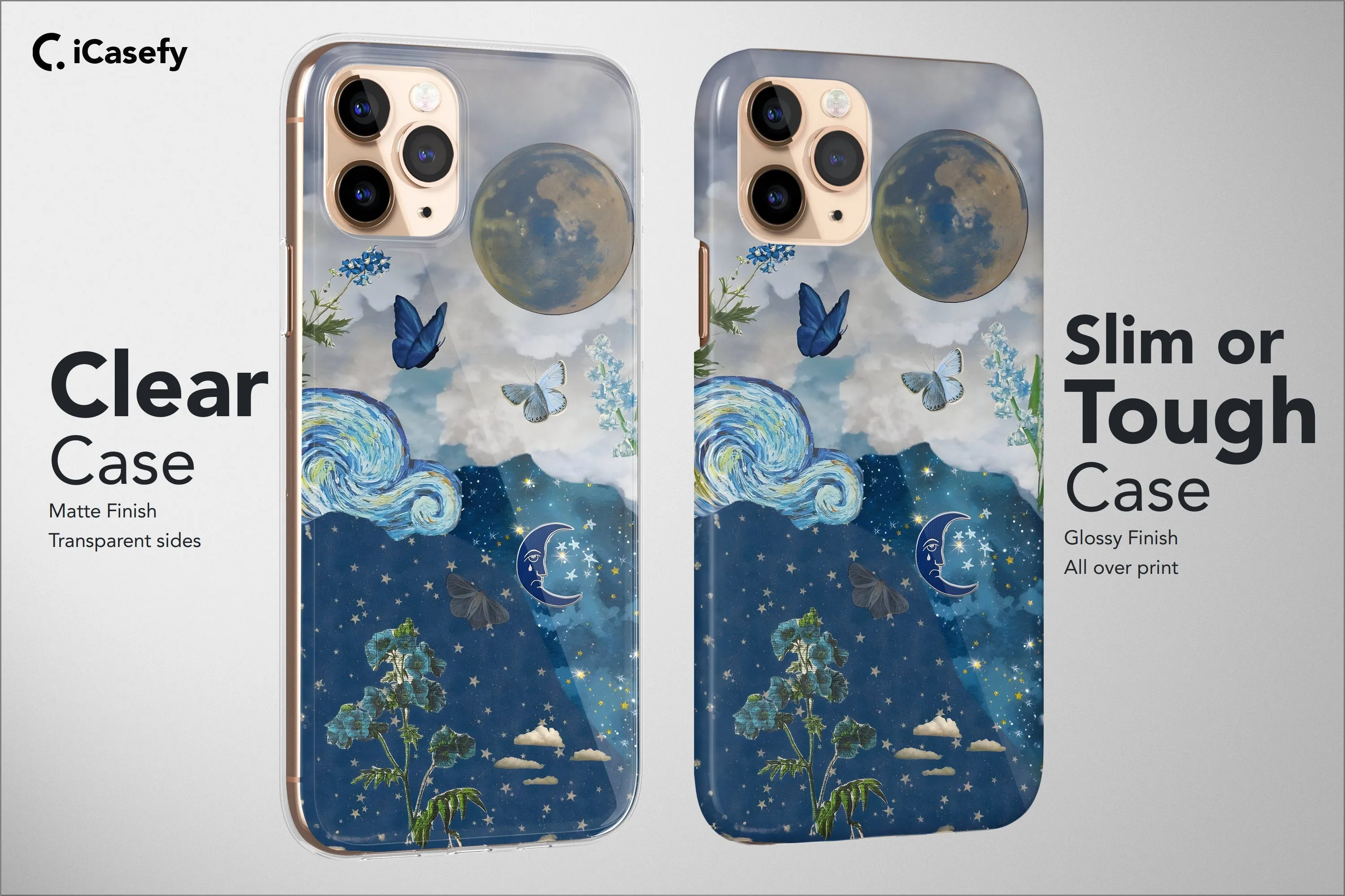 Celestial Phone Case Ocean Magic Moon Aesthetic Cover