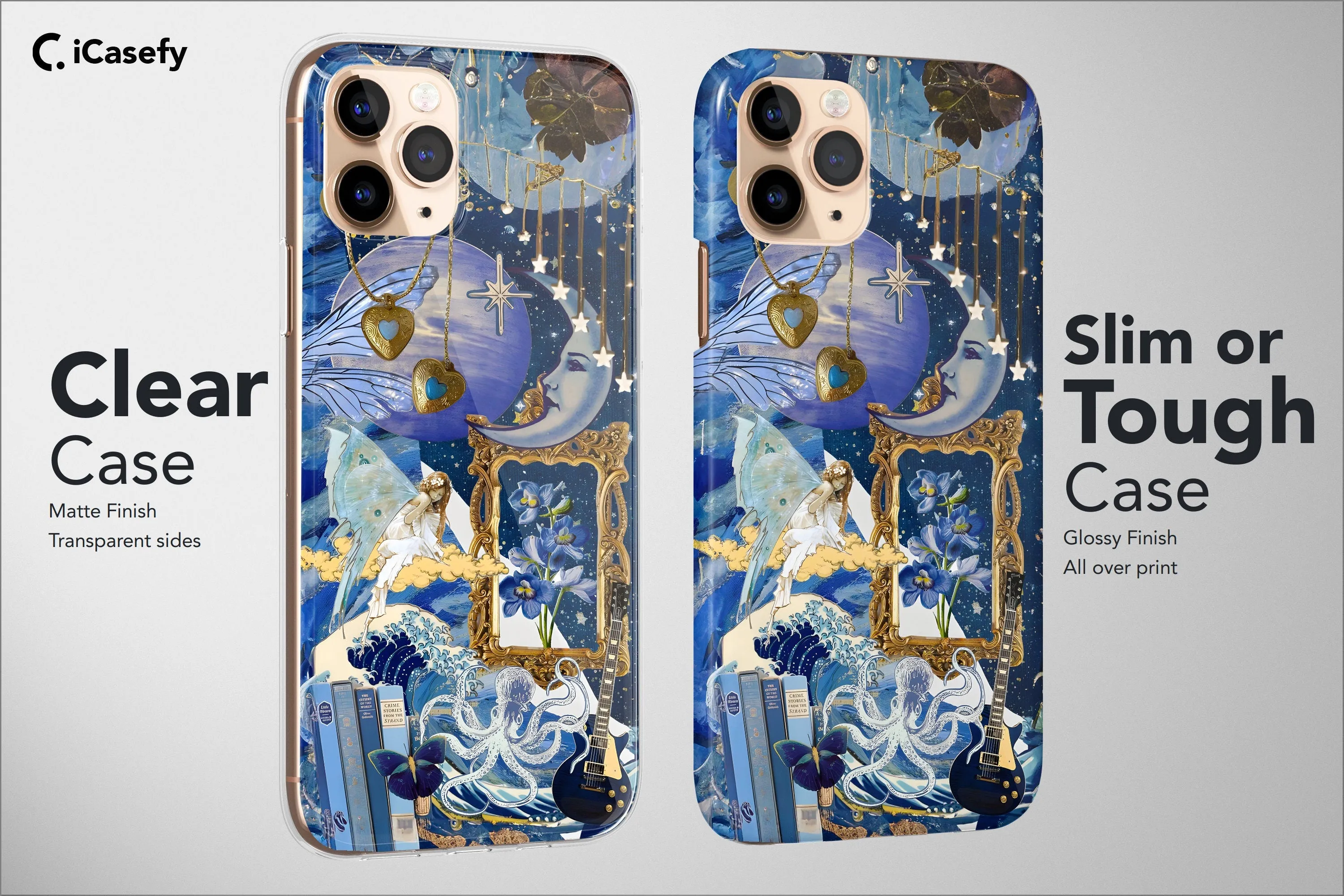 Celestial Phone Case Ocean Magic Moon Aesthetic Cover