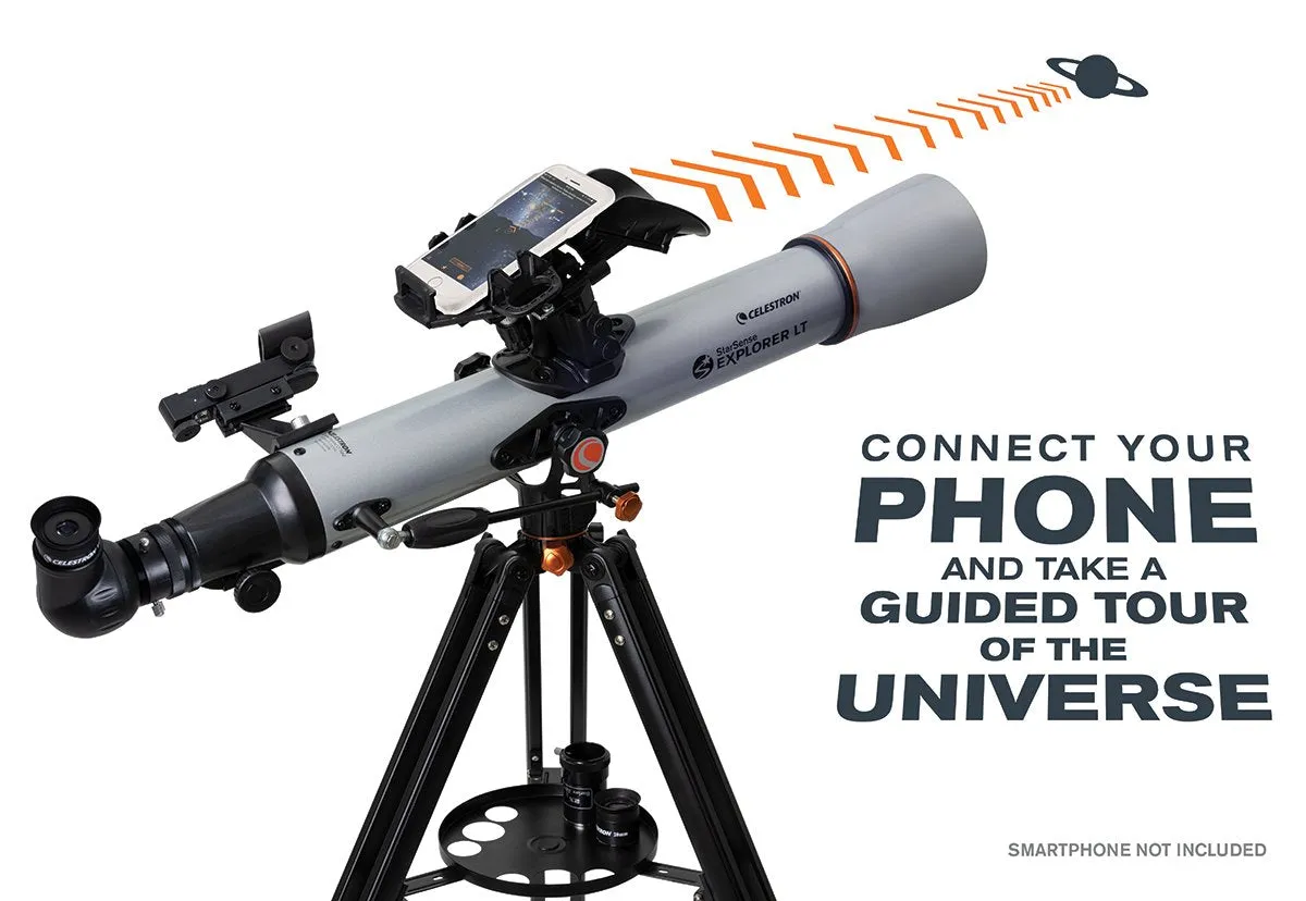 Celestron StarSense Explorer LT 70AZ - Smartphone app-enabled refractor telescope