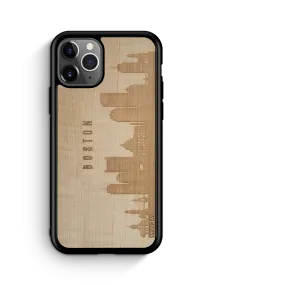 CityScape Wooden Phone Case | Boston MA