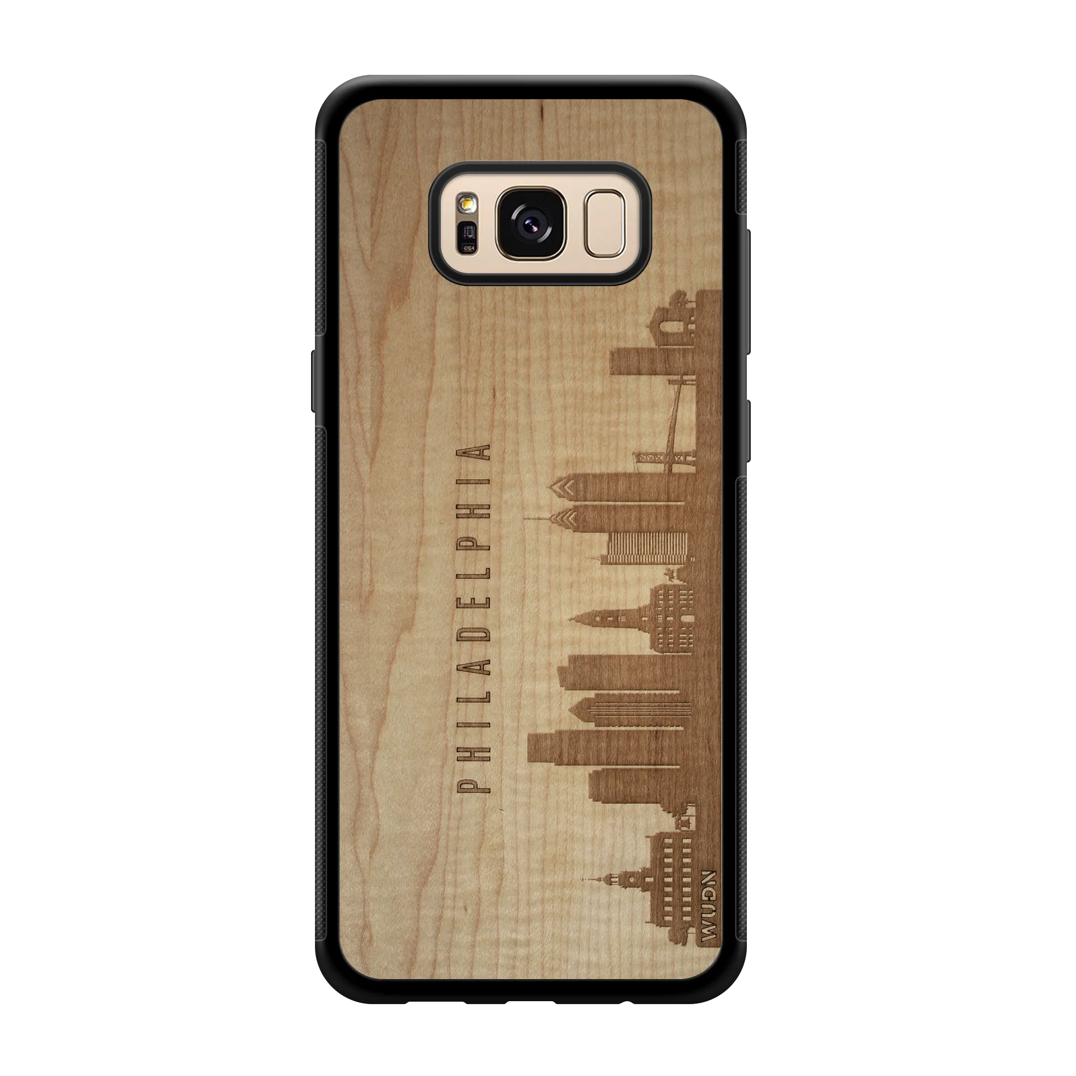 CityScape Wooden Phone Case | Philadelphia PA