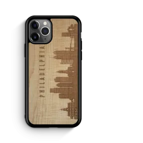 CityScape Wooden Phone Case | Philadelphia PA