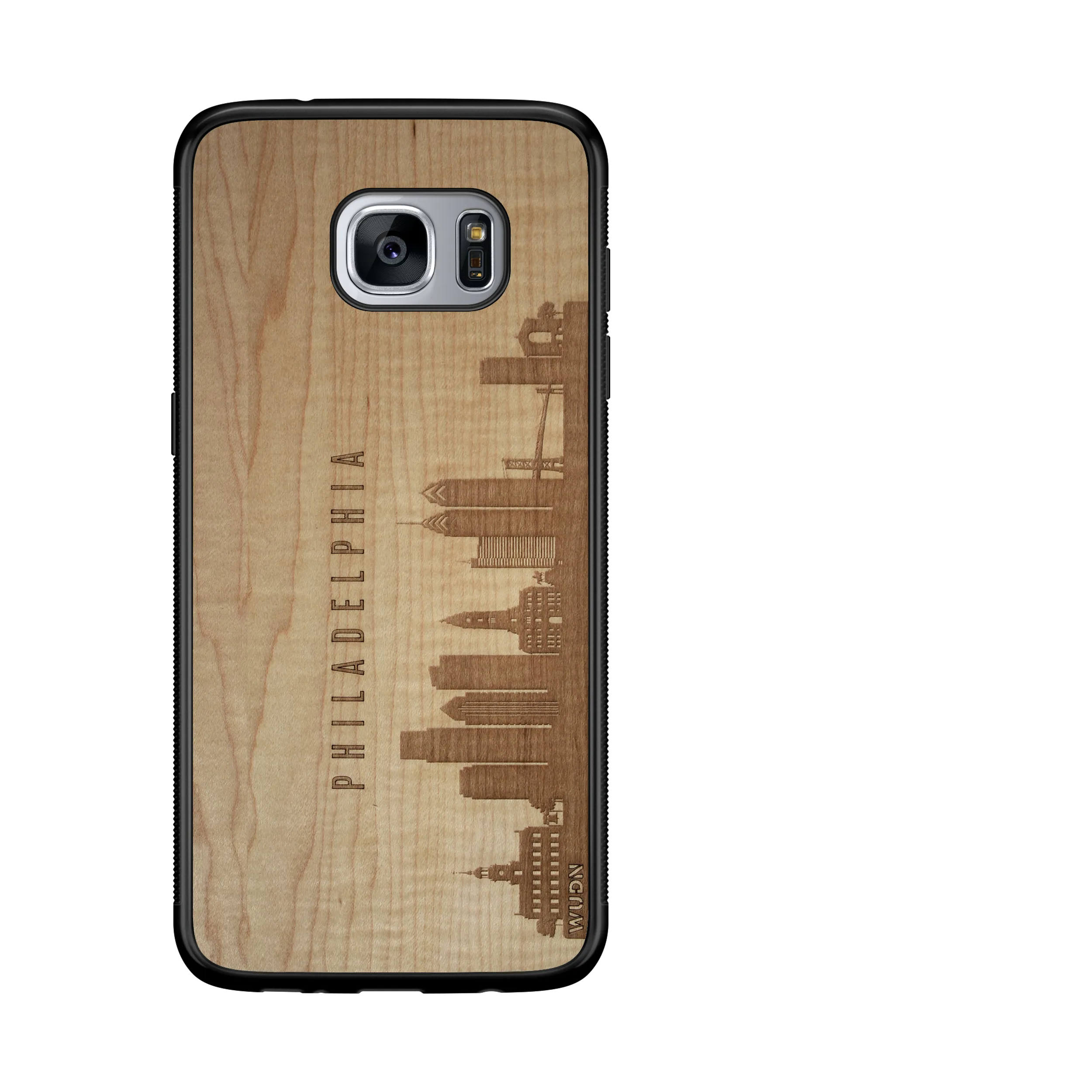 CityScape Wooden Phone Case | Philadelphia PA