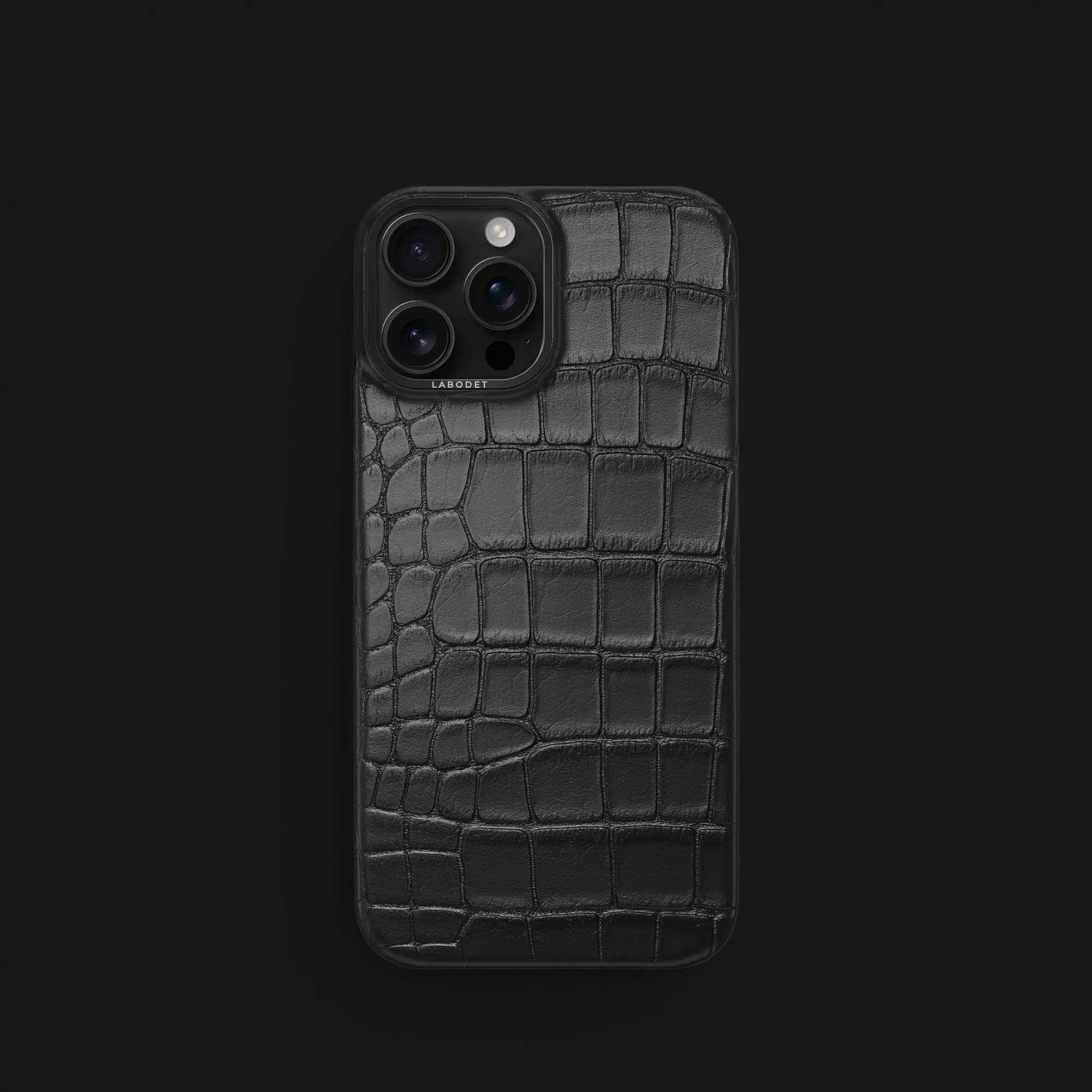 Classic Case Edition Black For iPhone 16 Pro In Alligator