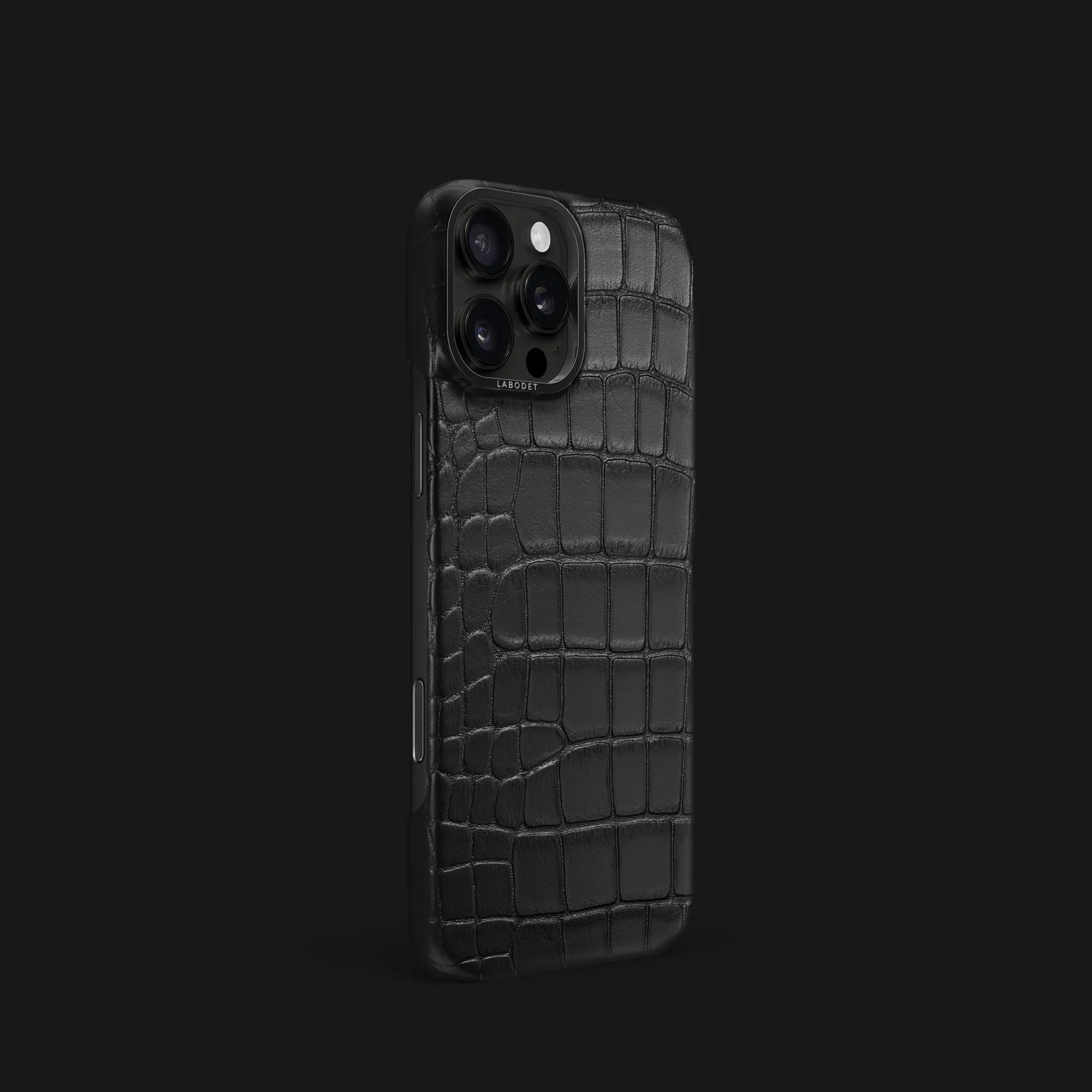 Classic Case Edition Black For iPhone 16 Pro In Alligator