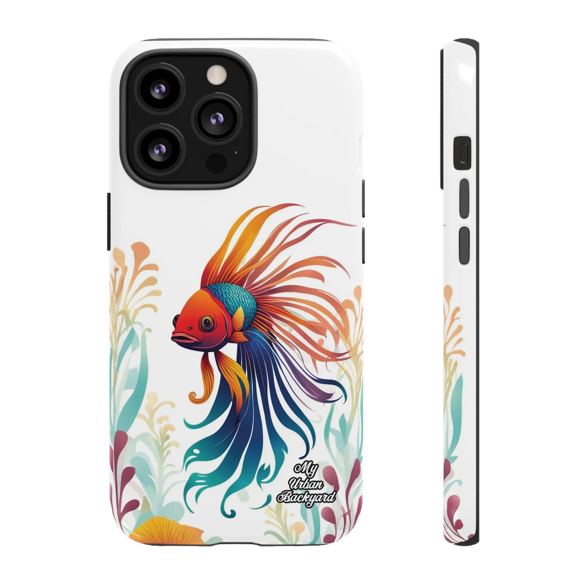 Colorful Betta Fish, Cell Phone Case - Apple, Samsung or Google Pixel