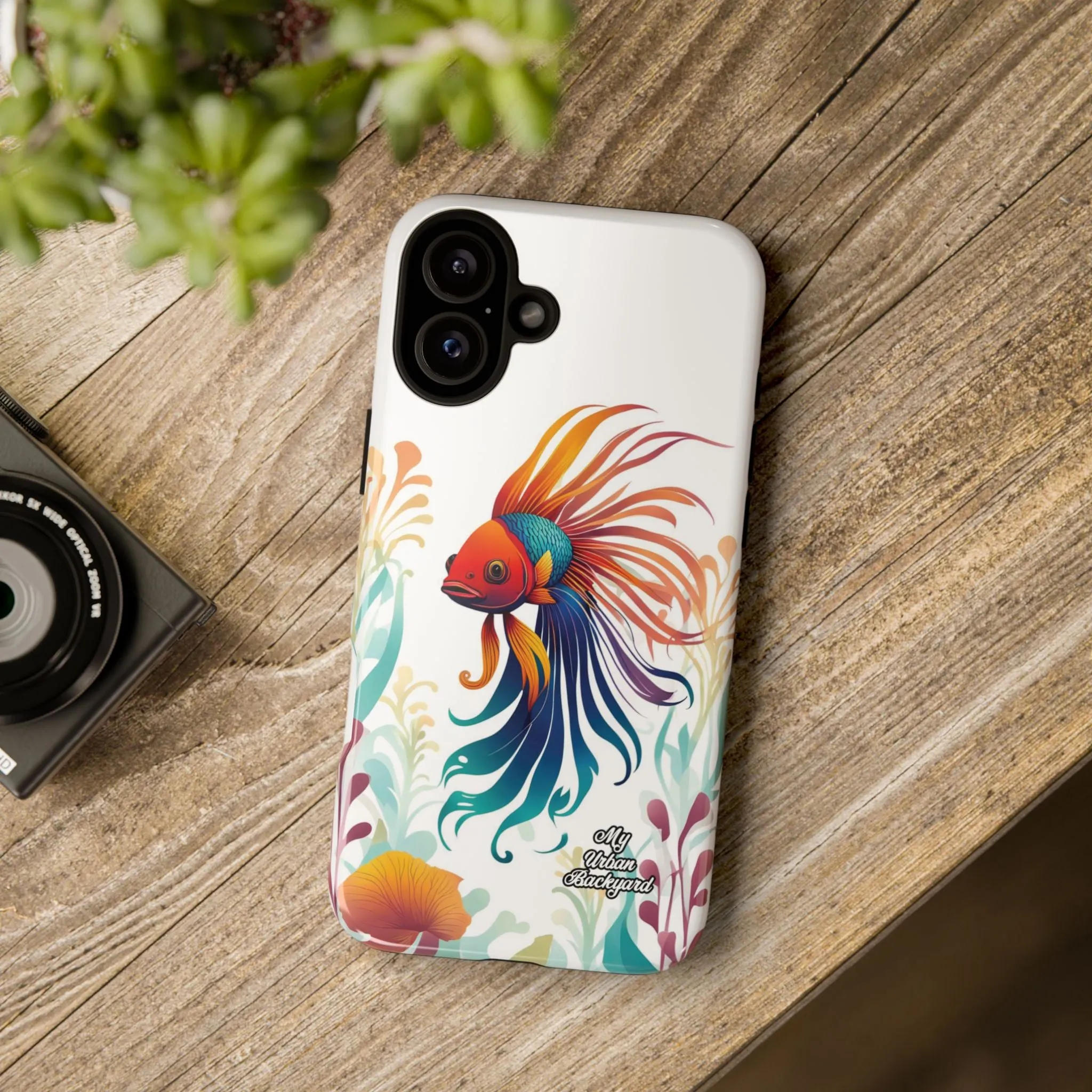 Colorful Betta Fish, Cell Phone Case - Apple, Samsung or Google Pixel