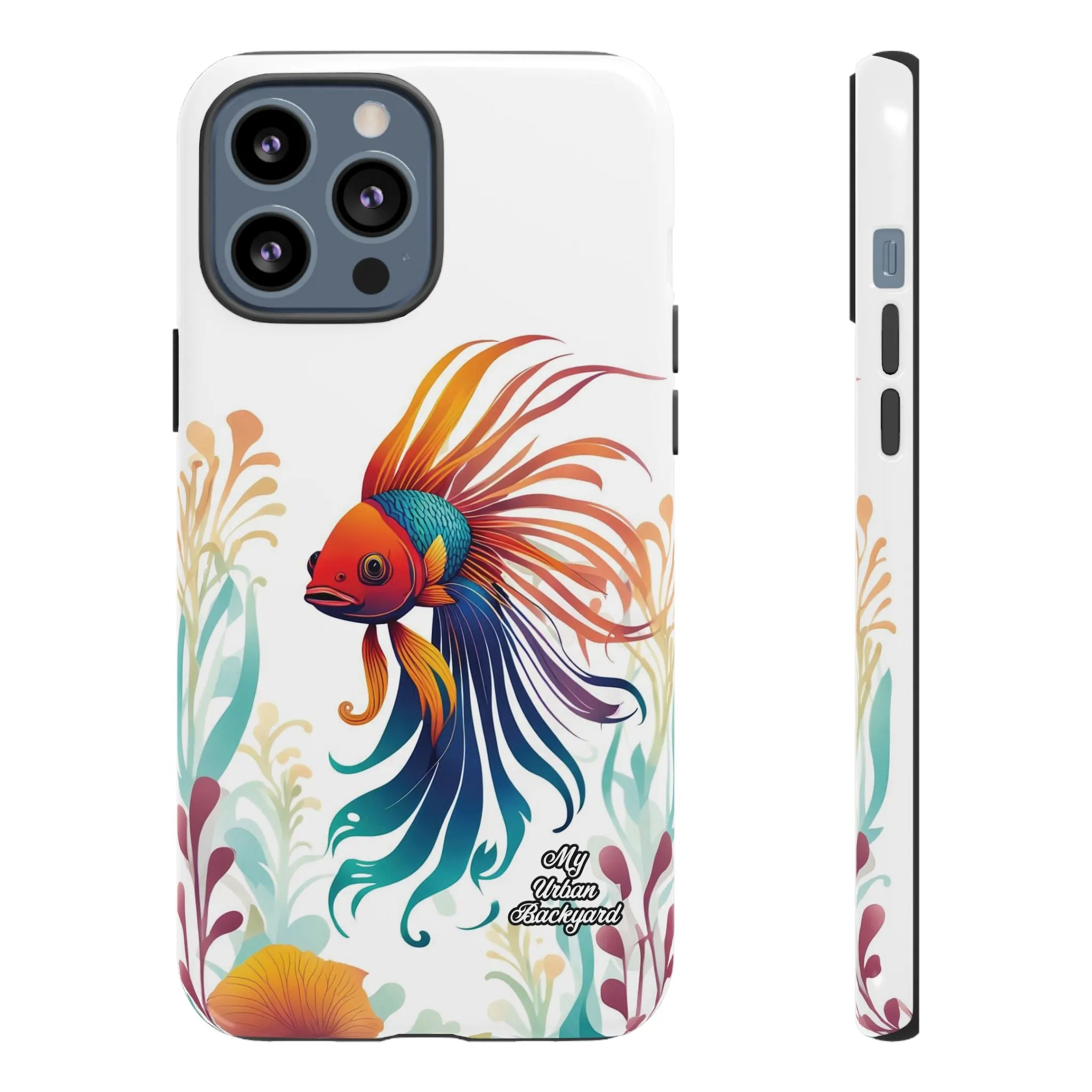 Colorful Betta Fish, Cell Phone Case - Apple, Samsung or Google Pixel