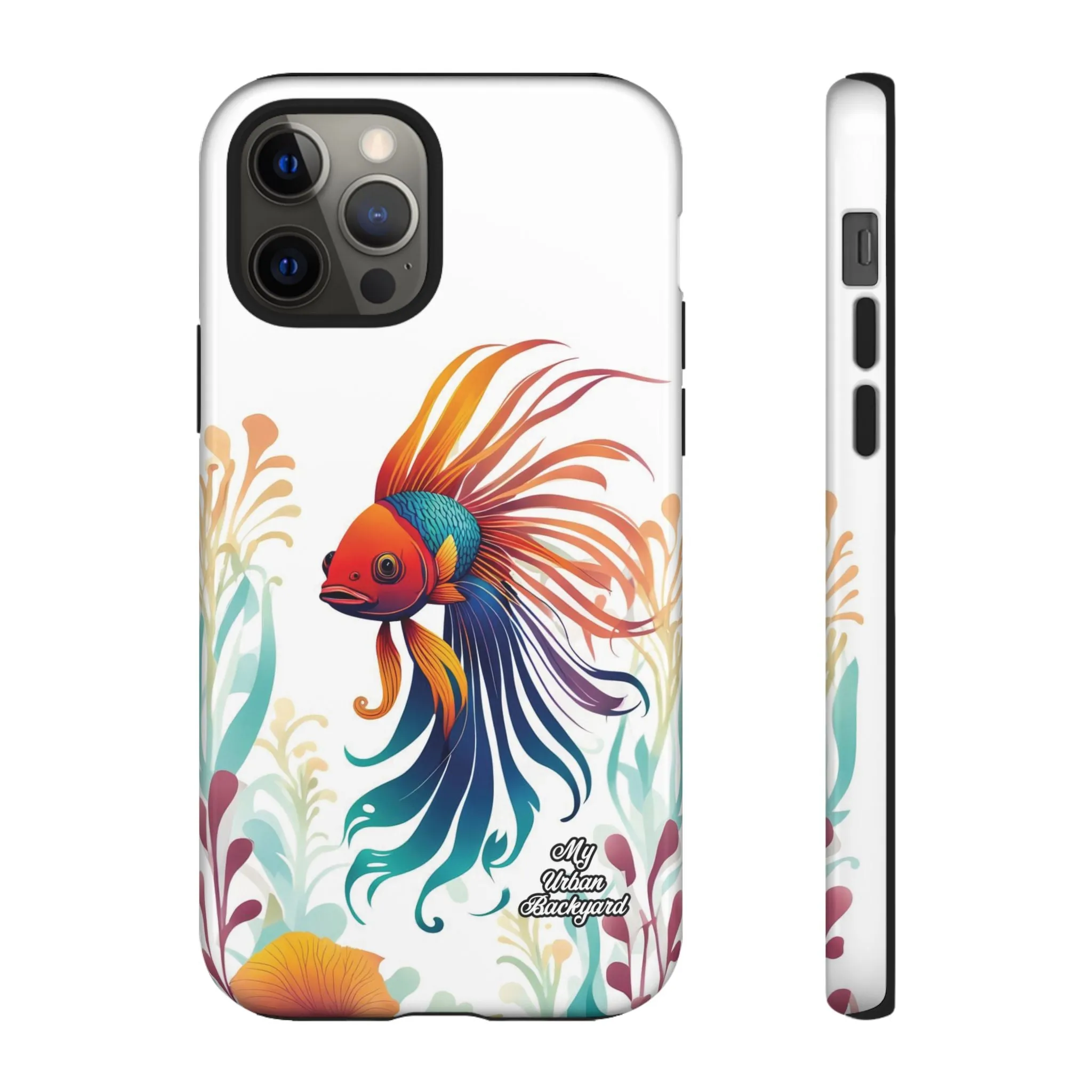 Colorful Betta Fish, Cell Phone Case - Apple, Samsung or Google Pixel