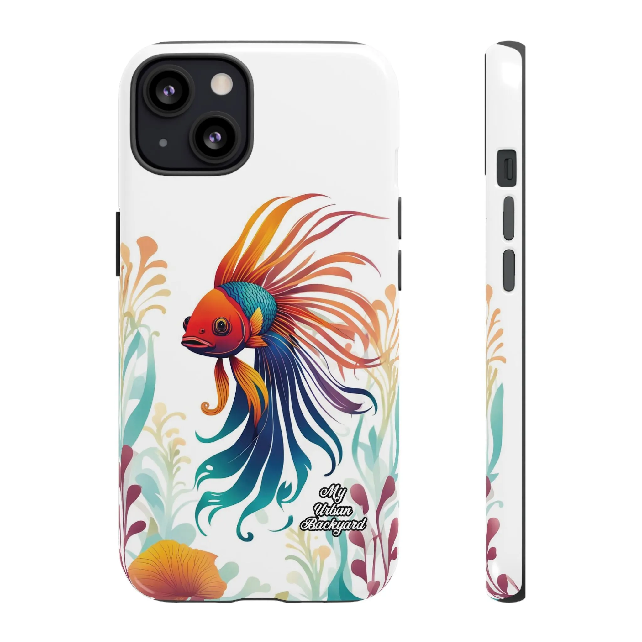 Colorful Betta Fish, Cell Phone Case - Apple, Samsung or Google Pixel