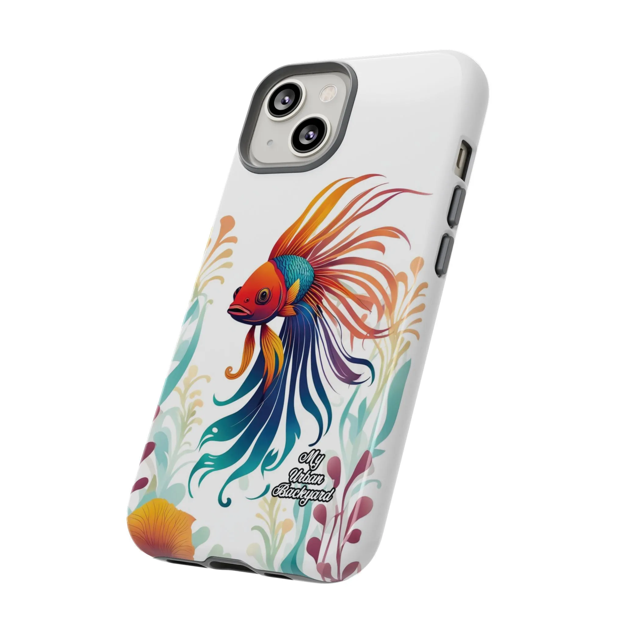 Colorful Betta Fish, Cell Phone Case - Apple, Samsung or Google Pixel