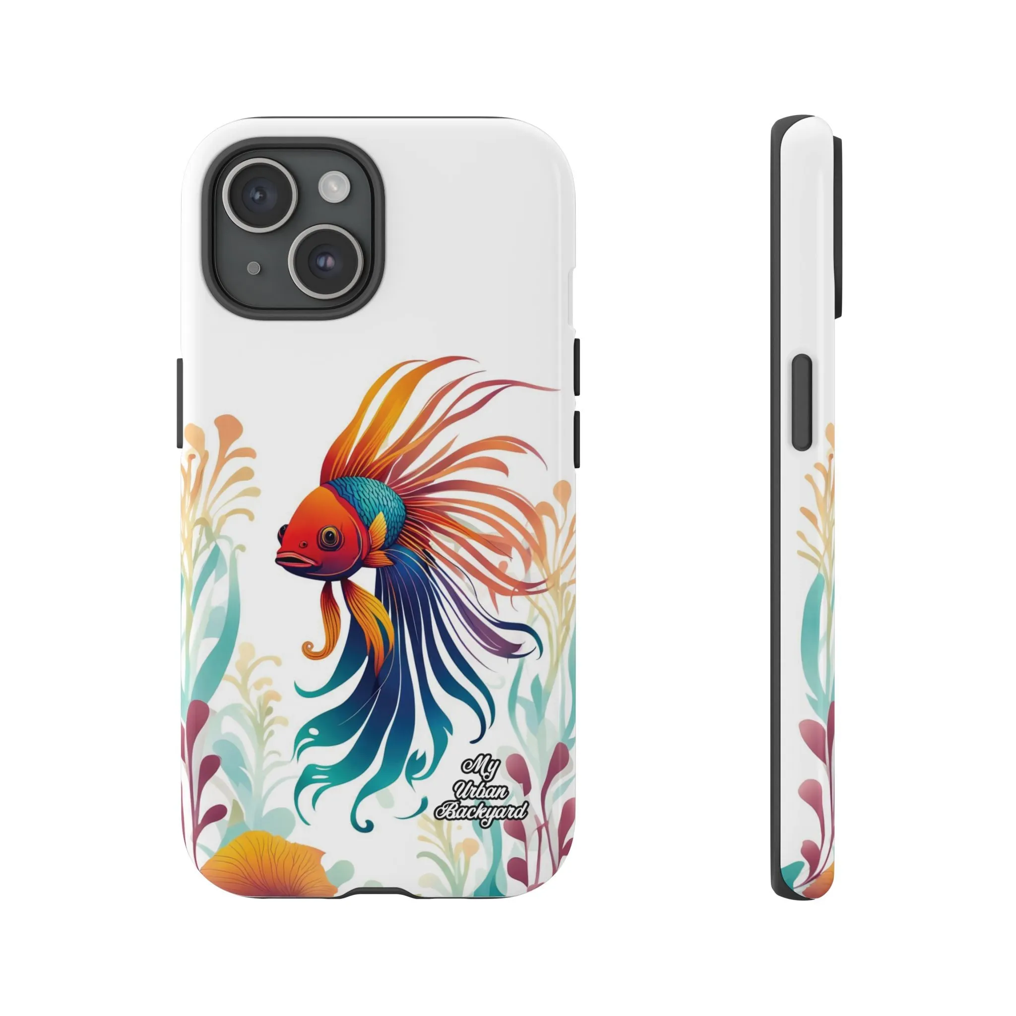 Colorful Betta Fish, Cell Phone Case - Apple, Samsung or Google Pixel