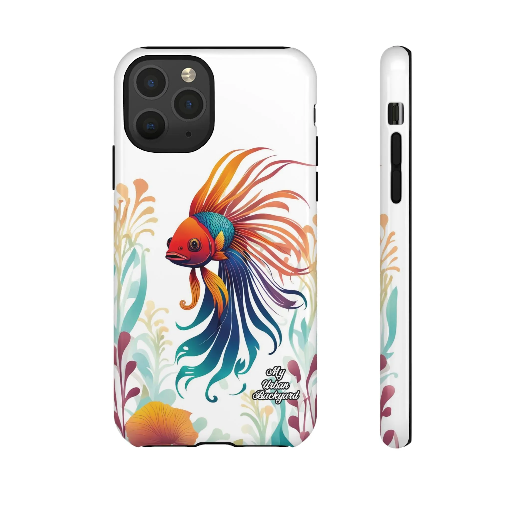 Colorful Betta Fish, Cell Phone Case - Apple, Samsung or Google Pixel