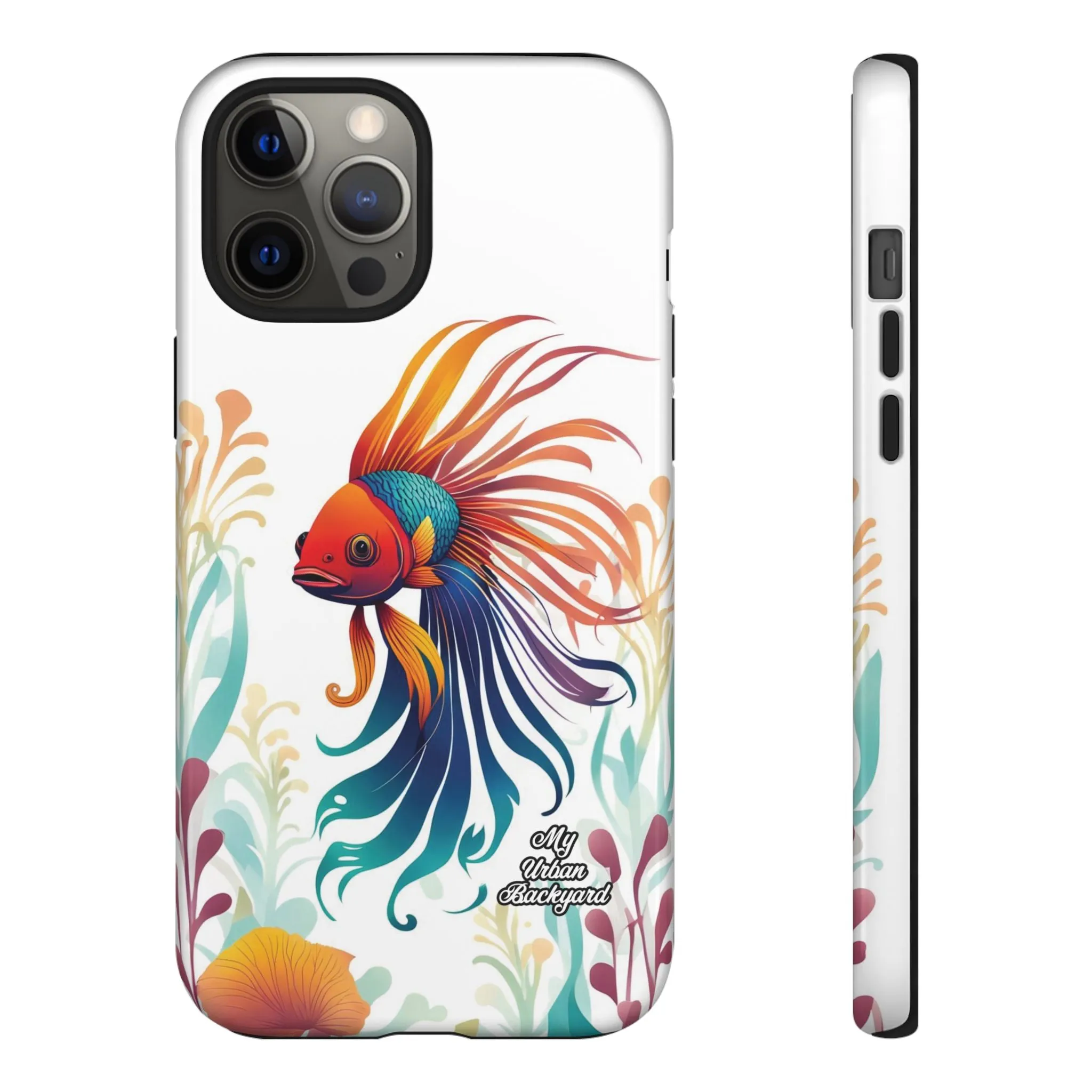 Colorful Betta Fish, Cell Phone Case - Apple, Samsung or Google Pixel