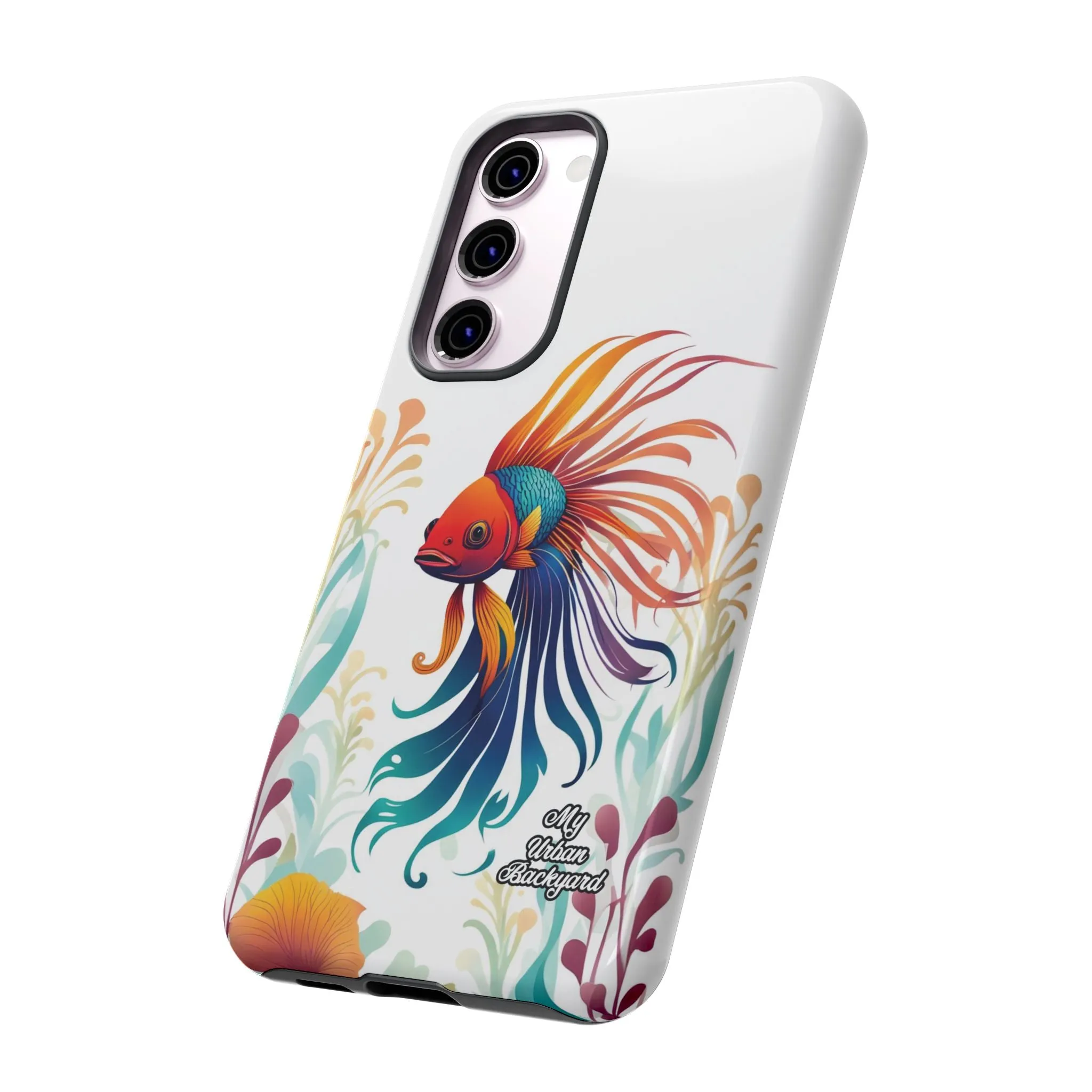 Colorful Betta Fish, Cell Phone Case - Apple, Samsung or Google Pixel