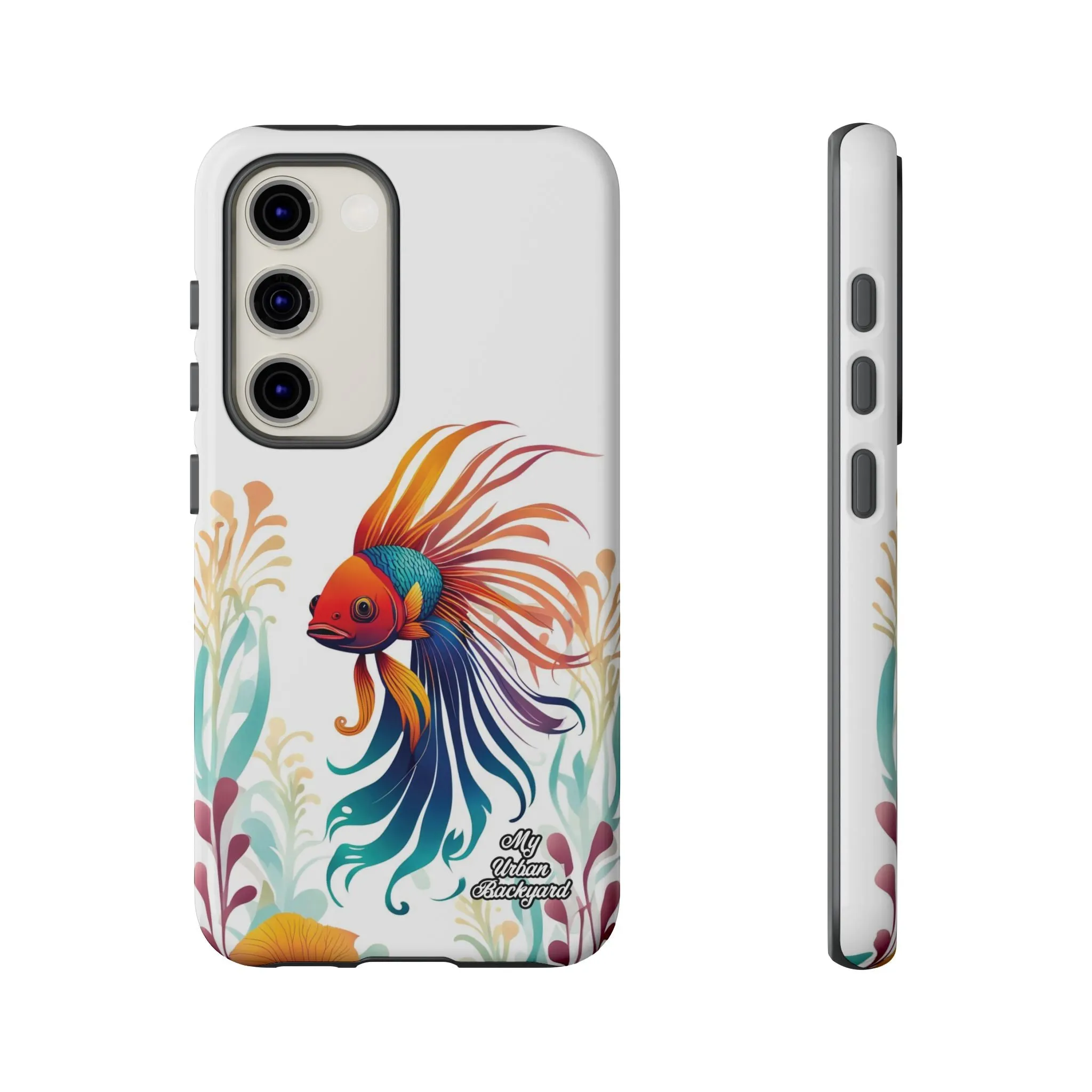 Colorful Betta Fish, Cell Phone Case - Apple, Samsung or Google Pixel