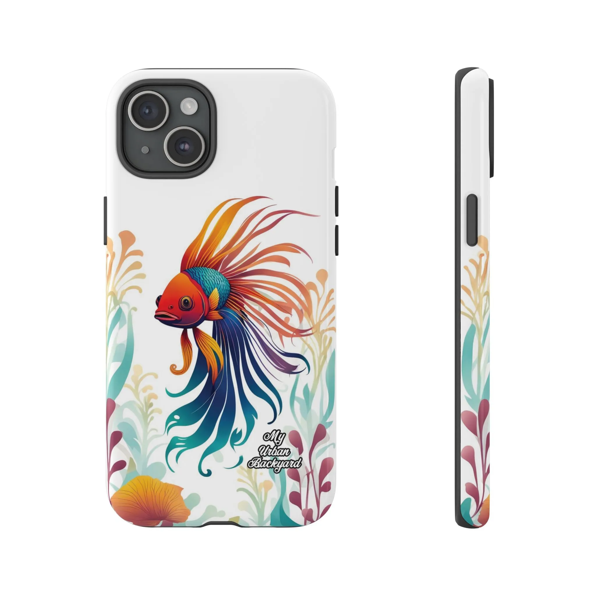 Colorful Betta Fish, Cell Phone Case - Apple, Samsung or Google Pixel