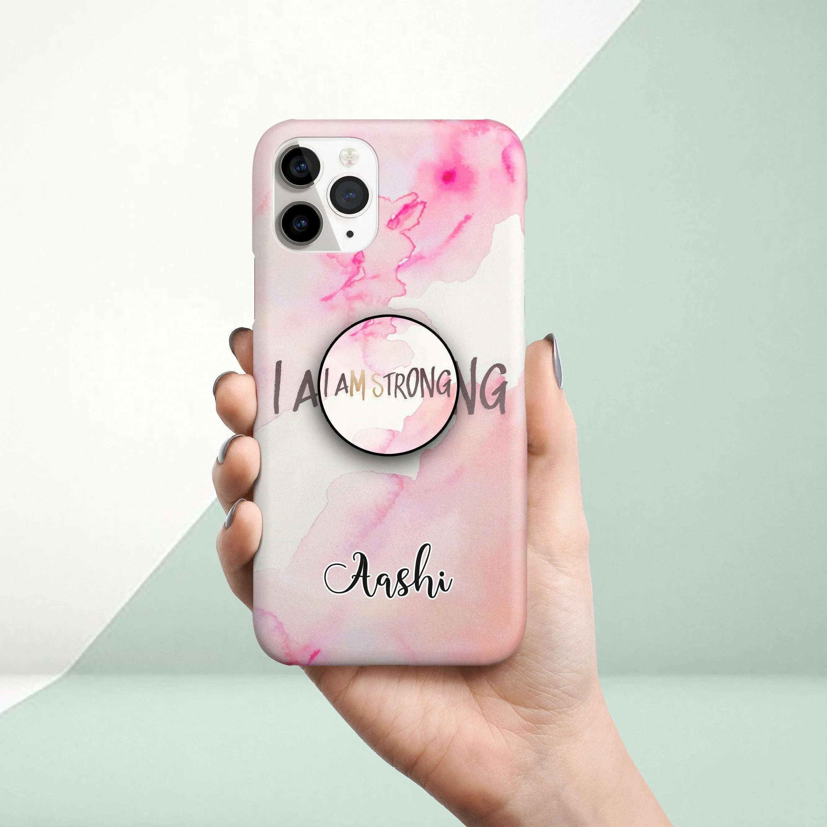 Colour Flotterring Effect Phone Case Cover