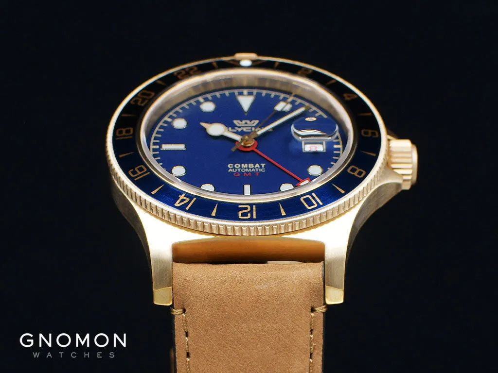 Combat SUB 42 Sports Bronze GMT Blue Ref. GL0317