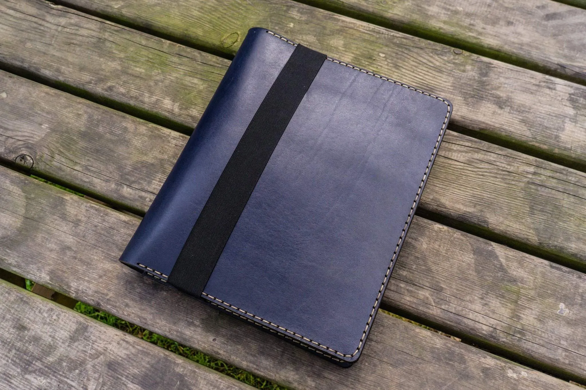 Composition Notebook Cover With iPad Air/Pro Pocket - Navy Blue