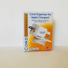 Cord Commander Cord Organizer for Apple Chargers by by Douglas Scott Company Made in USA