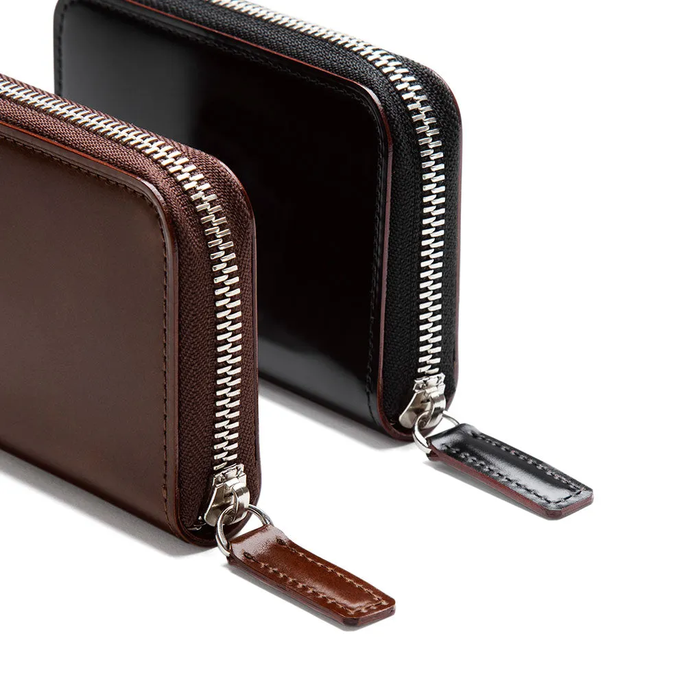 Cordovan Zip Coin Wallet