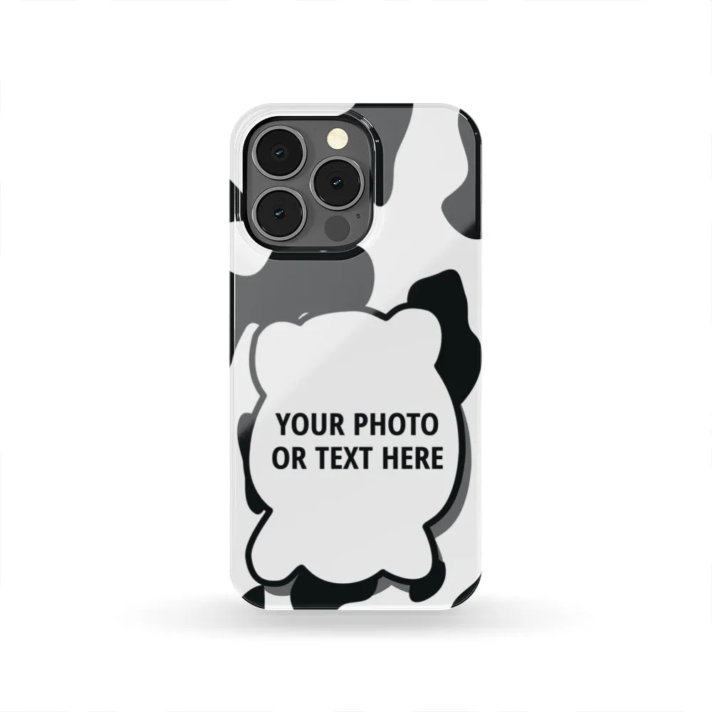 Cow Print Personalized Phone Case