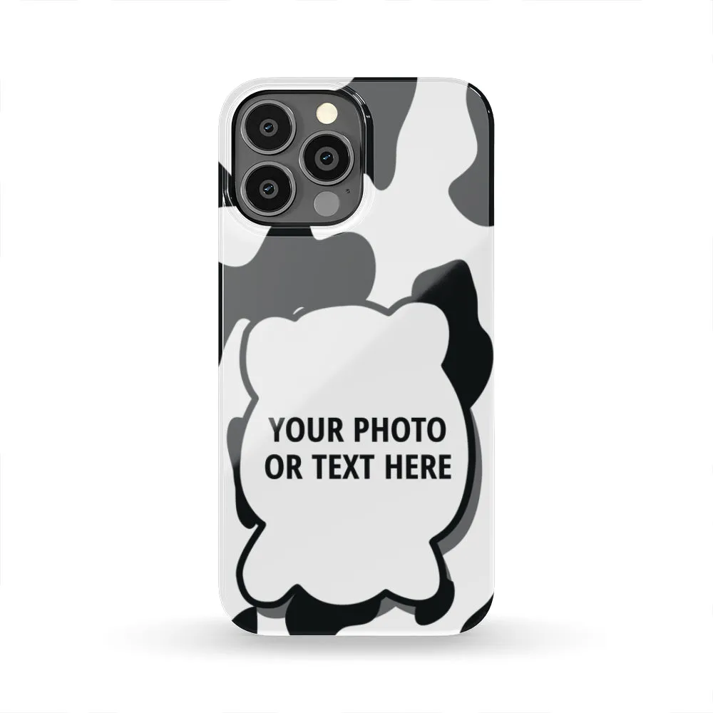 Cow Print Personalized Phone Case