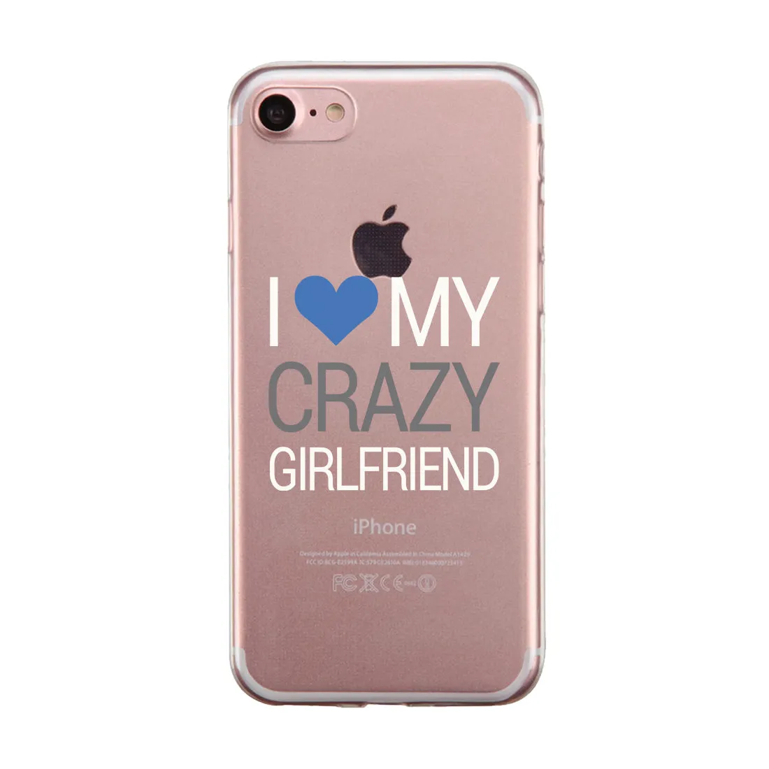 Crazy BF GF Couple Matching Phone Cases Passionate Loving Silly