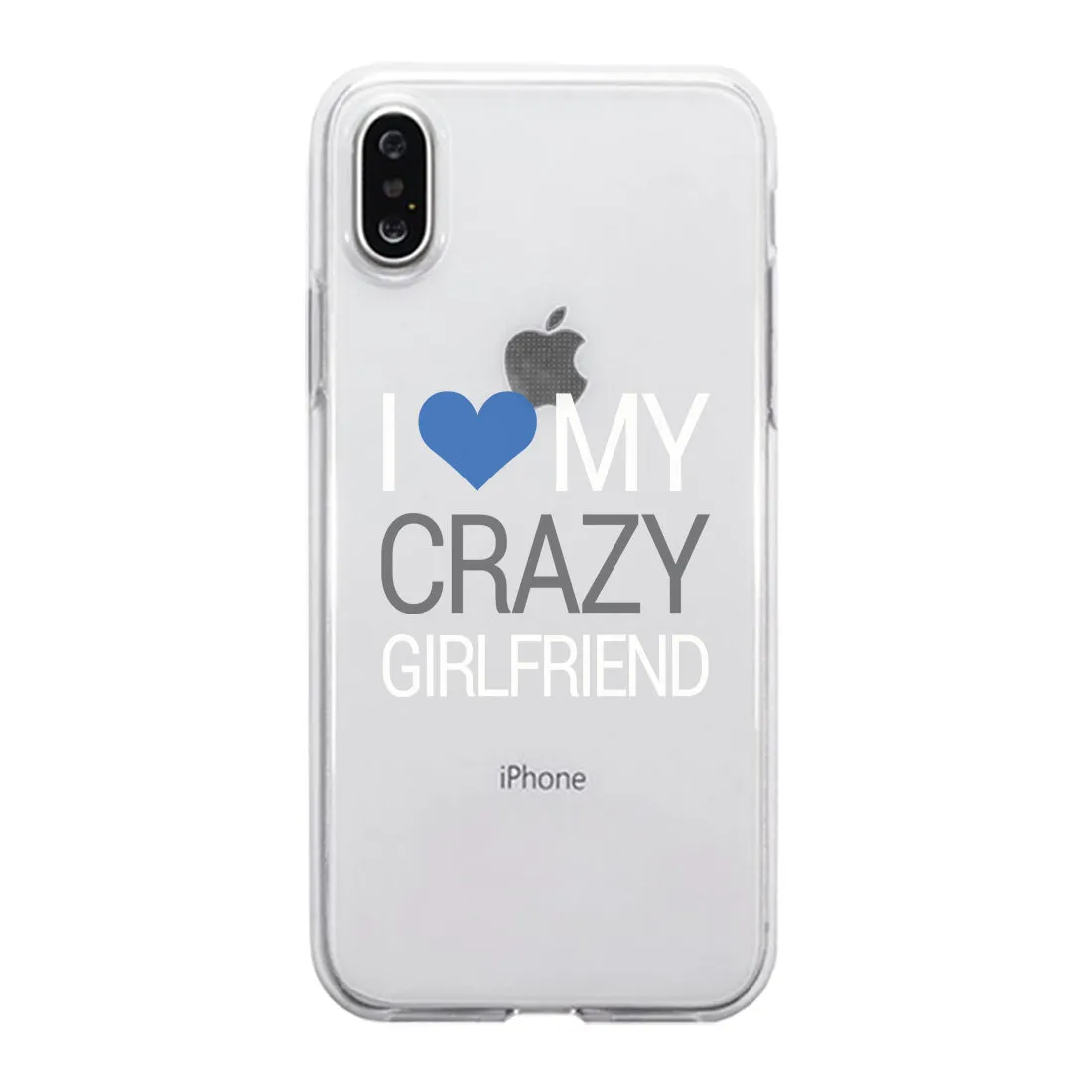 Crazy BF GF Couple Matching Phone Cases Passionate Loving Silly