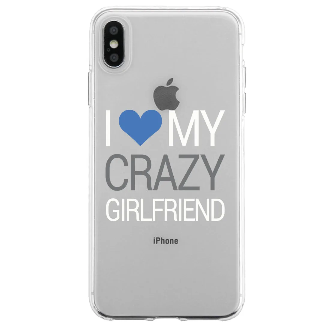 Crazy BF GF Couple Matching Phone Cases Passionate Loving Silly