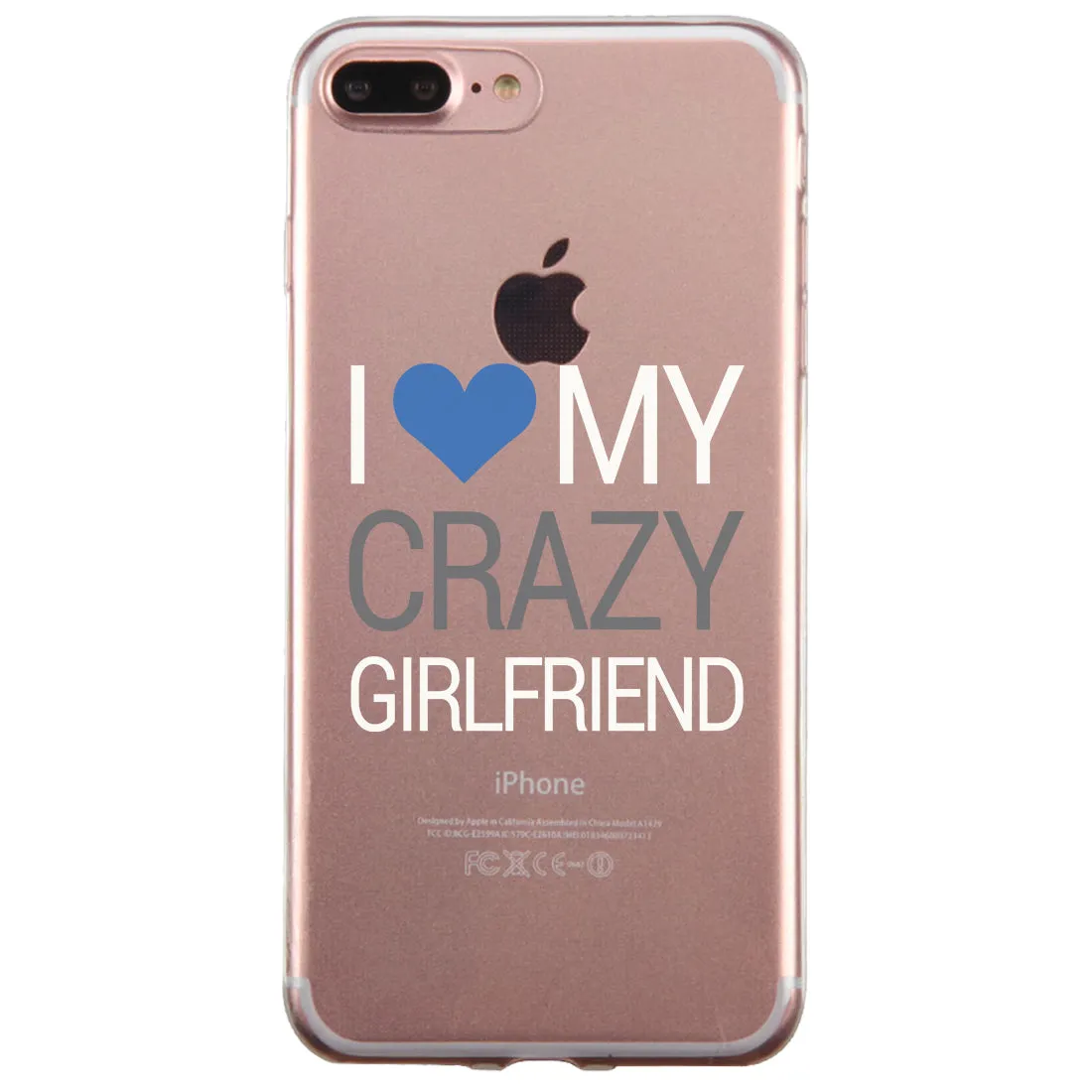 Crazy BF GF Couple Matching Phone Cases Passionate Loving Silly