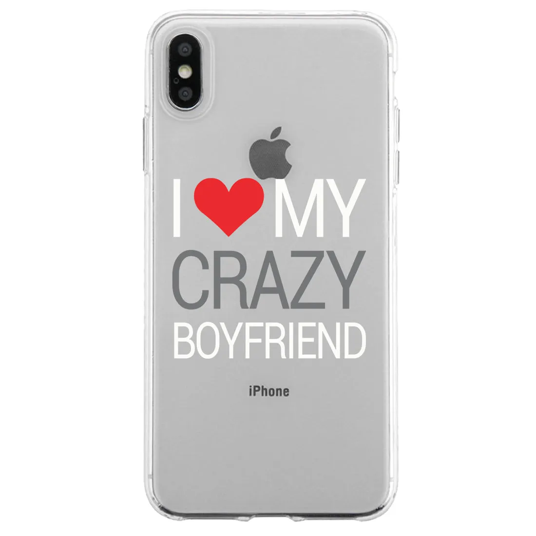 Crazy BF GF Couple Matching Phone Cases Passionate Loving Silly