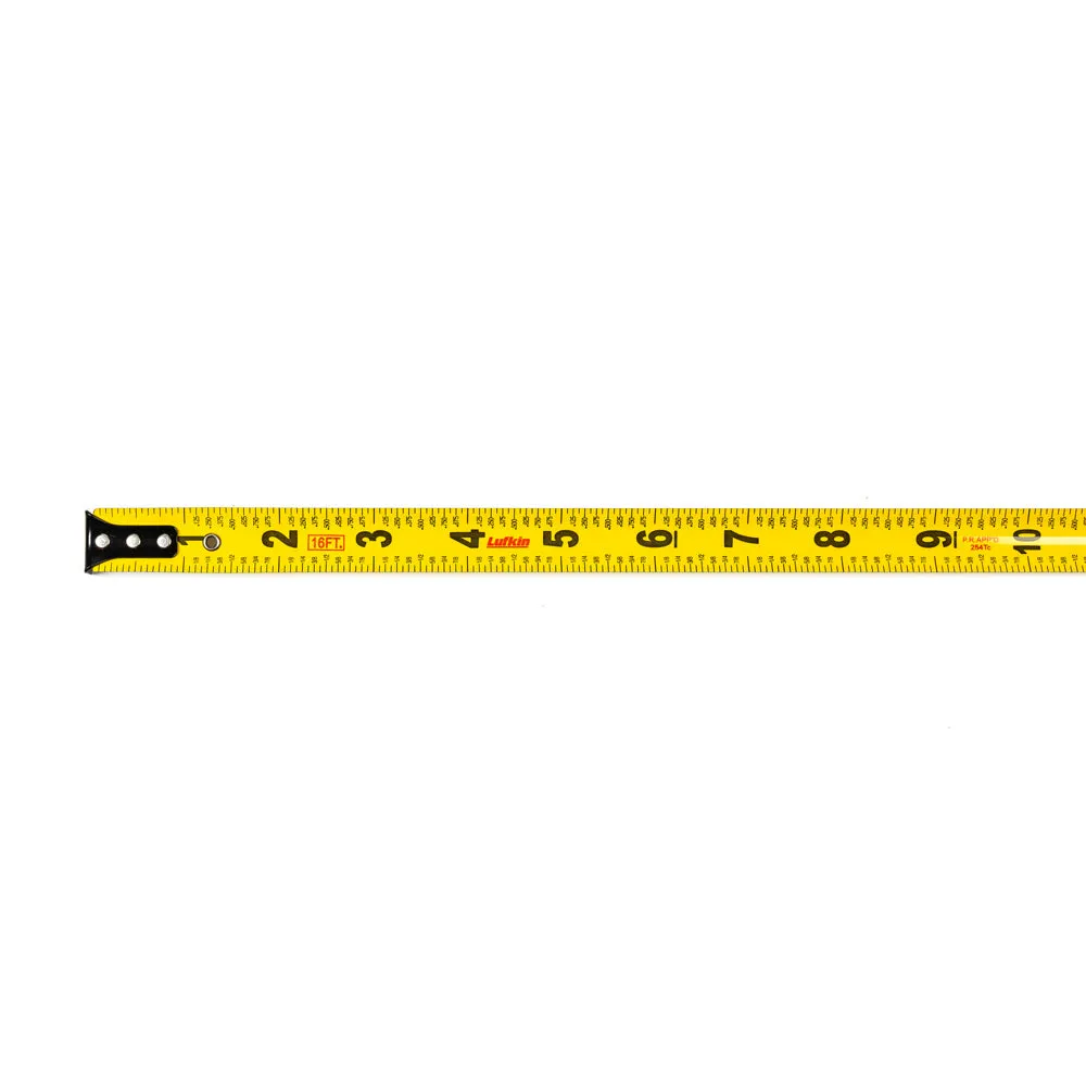 Crescent Lufkin PQR1316N 3/4" x 16' Quickread Power Return Yellow Clad Tape Measure