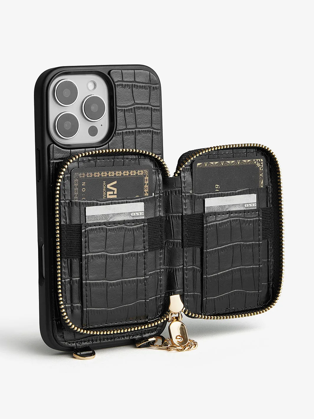 Crocodile Craft Set- Detachable Wireless Charging Wallet Phone Case