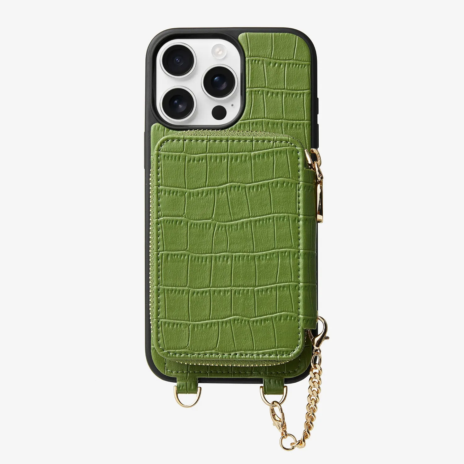 Crocodile Craft Set- Detachable Wireless Charging Wallet Phone Case