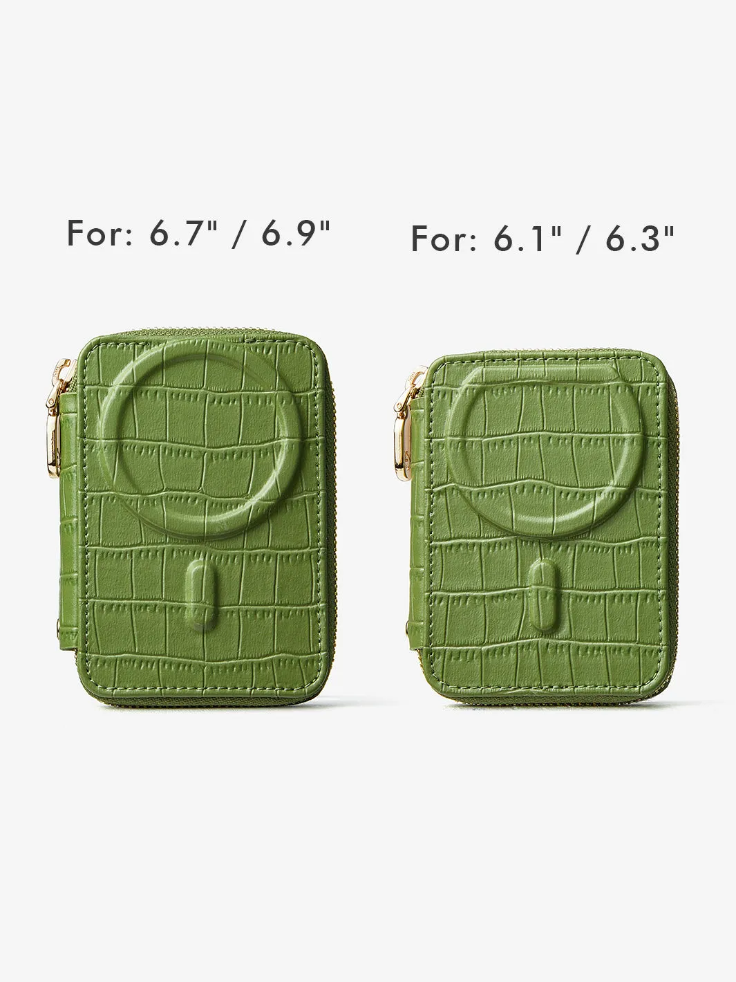 Crocodile Craft Set- Detachable Wireless Charging Wallet Phone Case