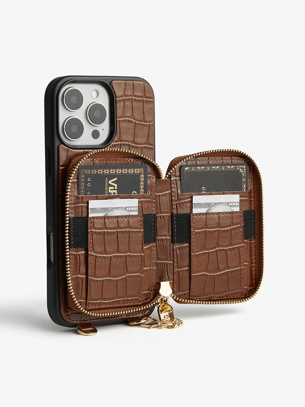 Crocodile Craft Set- Detachable Wireless Charging Wallet Phone Case