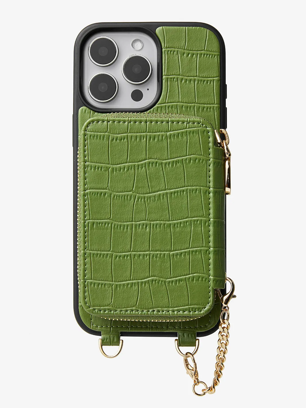 Crocodile Craft Set- Detachable Wireless Charging Wallet Phone Case