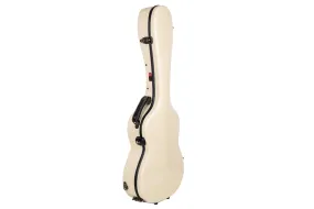 Crossrock CRF2020CTIV Torres Classical Fiberglass Guitar Case - Ivory