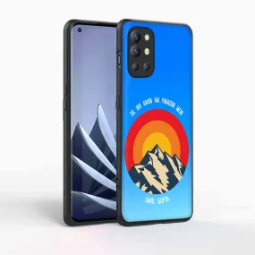 Custom Oneplus 9R Cover Case with Name Designer Phone Cases  - Adventure Mountains