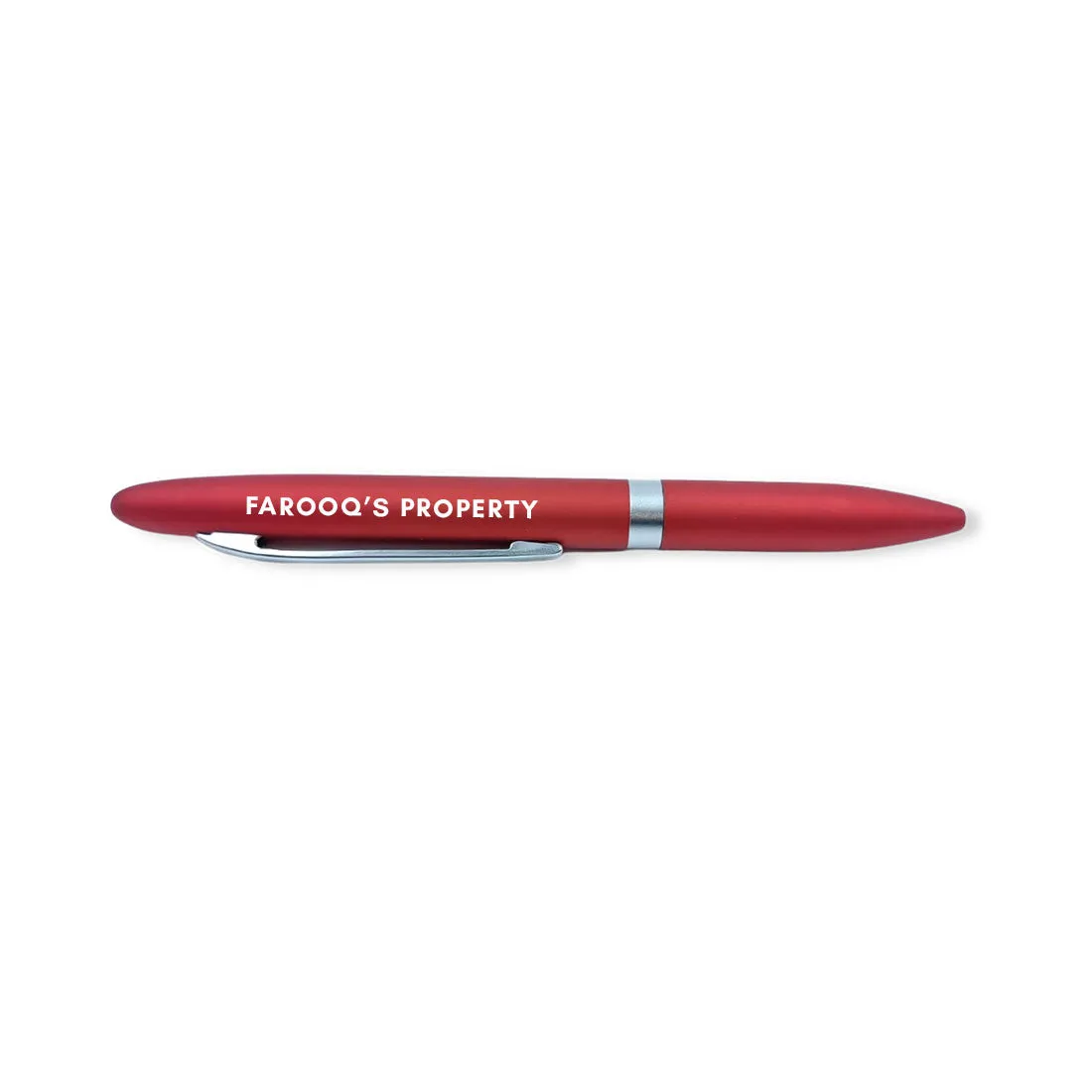 Custom Pen With Name Engraved Promotional Pens Corporate Gifts (Red) - Add Logo